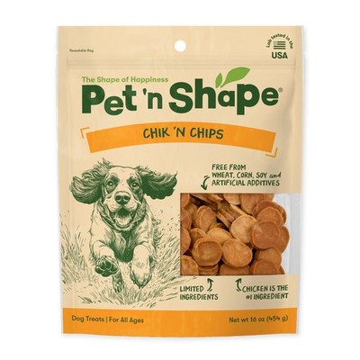 Chik 'n Chips Jerky Dog Treats - 1 Pound