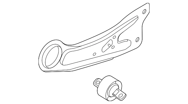 Brazo de suspensión trasero derecho para Kia Seltos 2021-2025 (P/N 55271-Q5500)