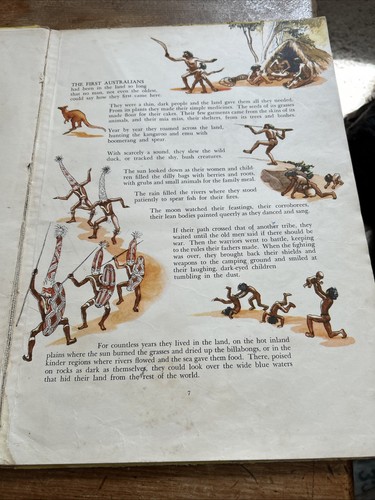 The Australia Book by Eve Pownall & Margaret Senior Illustrated 1st Edition 1953 - Foto 4 di 10