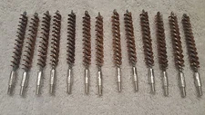 (12) Bore Cleaning Brushes for .270 Caliber 7 mm Guns  270 cal. Rifle