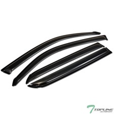 Topline For 2001-2007 Toyota Sequoia Sun Rain Guard Vent Shade Window Visors 4pc Topline For 2001-2007 Toyota Sequoia Sun Rain Guard Vent Shade Window Visors 4pc