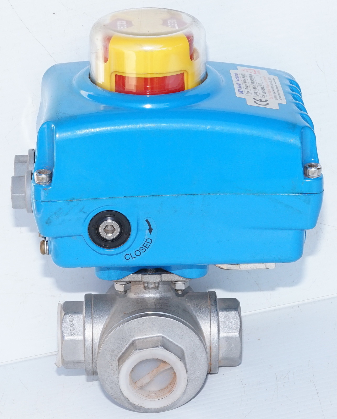 Noah SA005 24VDC 1/4 Turn Actuator with 1" 3Way Valve eBay