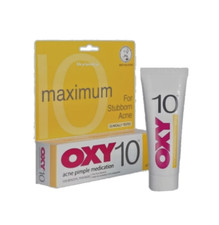 2x 25g OXY 10 10 Benzoyl Peroxide Stubborn Acne Pimple Spot Control treatment