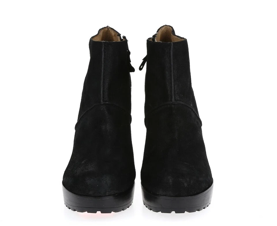 Mujer MODERNO VINTAGE JAMESON 203033 Cuero Negro Botines Cortos Talla 41 Foto 3 de 4
