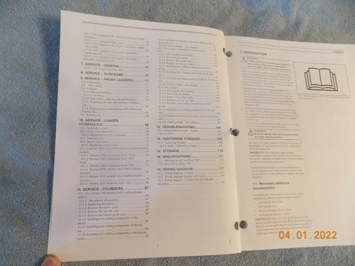 New Holland 810LA 830LA 915LA975LA Farm Loader Service Repair Manual 60034447 - Picture 3 of 3