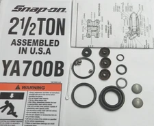 YA700 or YA700B Repair- Kit  + Original Decal for Snap On 2 1/2Ton Floor jack