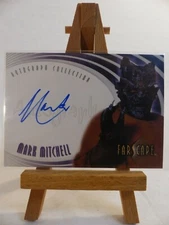 Farscape Through the Wormhole Autograph card A50 Mark Mitchell as Mu-Quillus