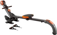 Body Sculpture BR3010 Rower & Gym 3-Level Resistance Bands Foldable Fitness New