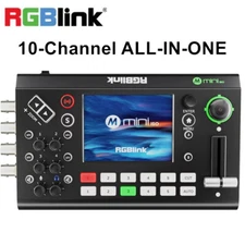 RGBLink mini-ISO 10-Channel 4K SDI HDMI ALL-IN-ONE Live Streaming Video Switcher