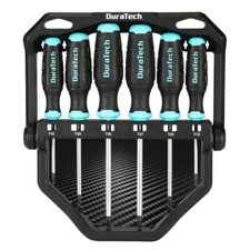 DURATECH 6-Piece Screwdriver Set Screw Driver Set Kit for Fastening Loosening