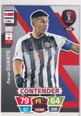 Panini Qatar World Cup Karte 2022 Contender Nr. 435 Óscar Duarte (Costa Rica)
