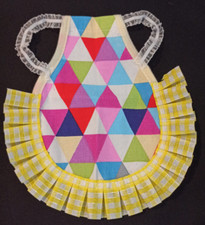 Hen Apron Elastic Chicken Saddle Feather Protector  Pet Clothes Birds - Yellow