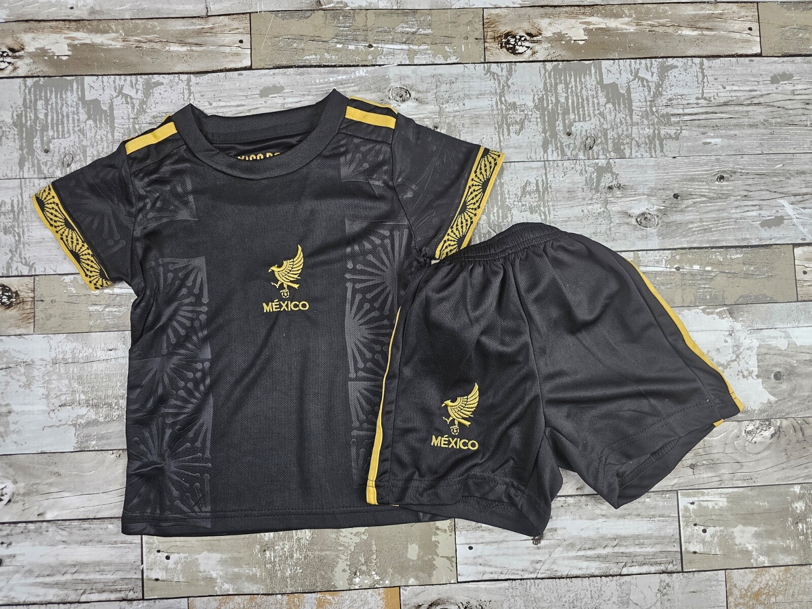 Soccer Mexico Jersey, playera de Mexico para niño incluye shorts