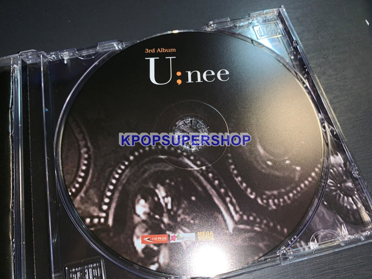 U;nee 3rd Posthumous Album Habit CD Booklet Great OOP Rare Korean