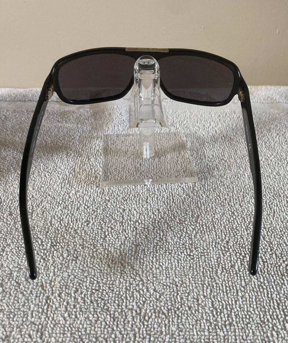 Tom Ford Sunglasses TF44 Christopher Black Lens Brown Frames 61-13