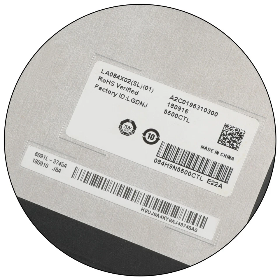 LA084X02(SL)(01) 8.4" Navigation LCD Touchscreen Display LA084X02-SL01 für Jeep - Bild 3 von 4