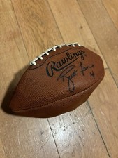 Rawlings Brett Favre Jr Football Ball #4 MVP Vintage