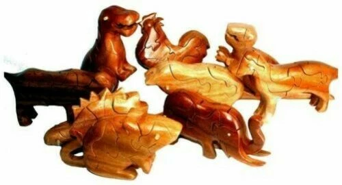 Puzzle e rompicapi marrone in legno