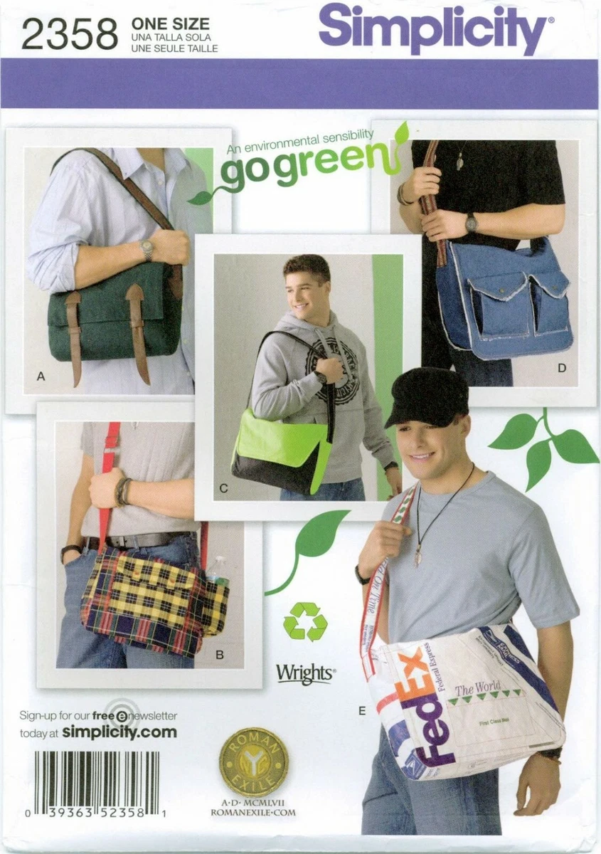 Update 162+ mens messenger bag pattern latest 3tdesign.edu.vn