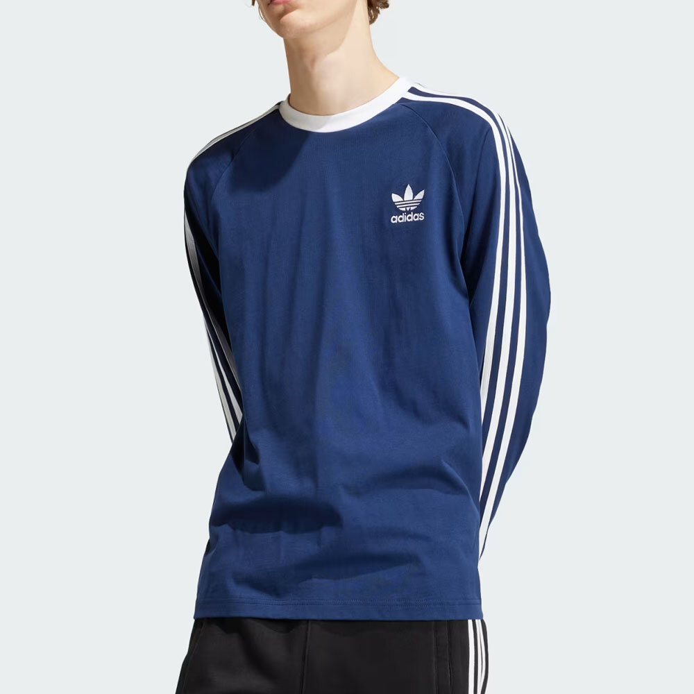 Adidas Original Mens ADICOLOR CLASSIC 3S T-SHIRTS IM9428 NIGHT INDIGO S-3XL