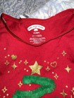 HOLIDAY TIME RED GOLD 3D Christmas Tree Top 2T — photo 5
