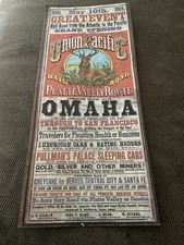 Union Pacific Railroad May 10, 1869 Great Event Mini Poster