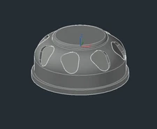 Lasko 20" Wind Machine, Knob. Replacement Part