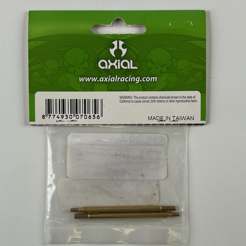 Axial AX30155 Ti-Nitride Coated Shock Shaft 3x59.5 (2 Pcs) NEW - Picture 2 of 2