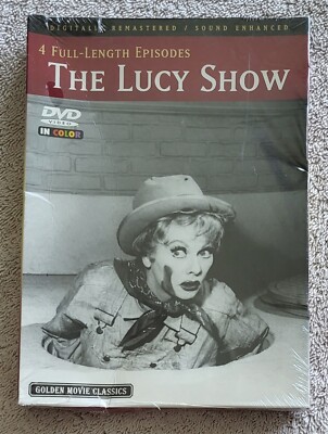 The Lucy Show: 4 Full-Length Episodes....DVD, New/Sealed 