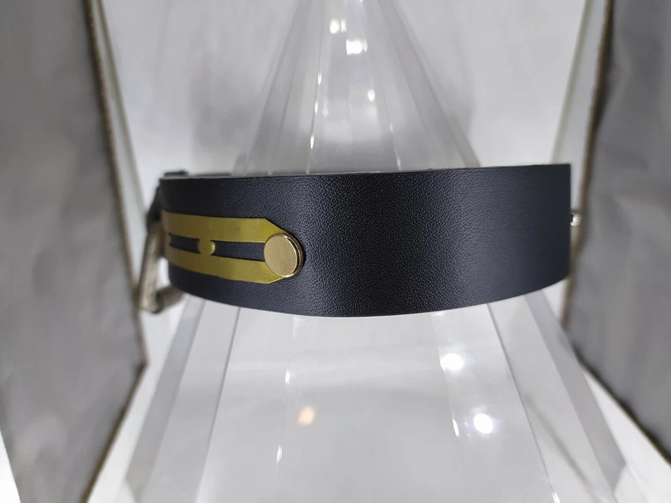 Collier ras de cou anneau domination fait main unique soumise bondage Sex BDSM - Photo 3/4