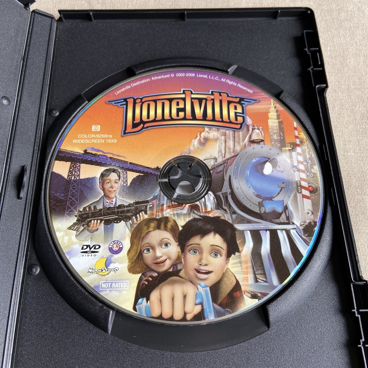 Lionelville: Destination Adventure (DVD 2009) Animated Kids