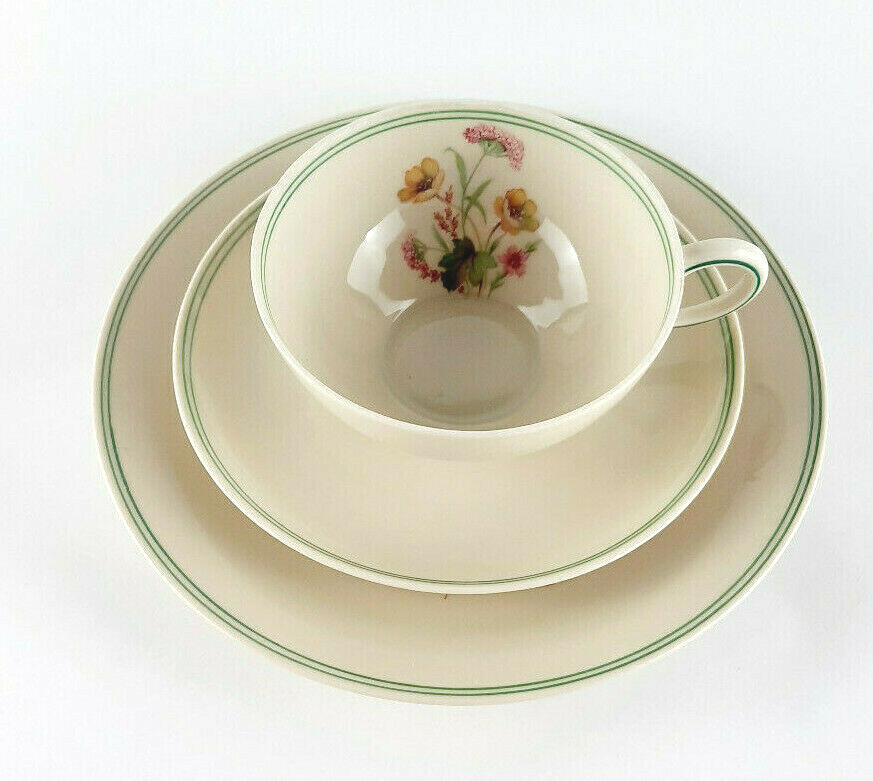BEYER & BOCK Thüringen ART DÉCO Sammelgedeck feines Elfenbein 