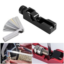 Spark Plug Gap Tool 32 Blades Metric Feeler Gauge Gap Filler Measuring Tools Spark Plug Gap Tool 32 Blades Metric Feeler Gauge Gap Filler Measuring Tools