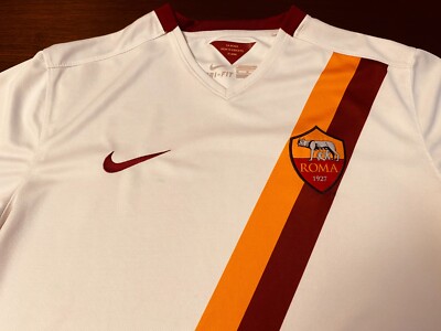 2014-2015 - Rare AS Roma Away Jersey - Sponsorless - Medium | eBay