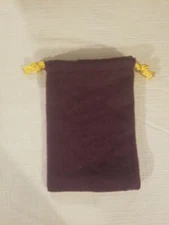 NEW Purple Pouch Drawstring Bag For Jon-e Standard Size Hand Warmer