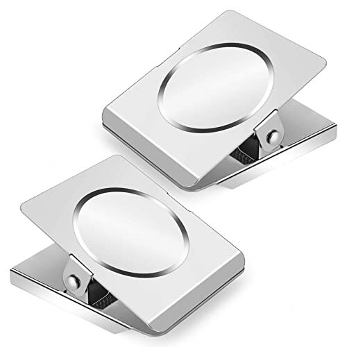 2 Pack Extra Large Magnetic Clips Heavy Duty, 2.2 Inch Fridge Magnets Clips - Picture 11 of 12
