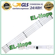 KIT 5 BARRE STRIP 9 LED PER TV 32" SAMSUNG UE32F5000 / UE32F5030 / UE32F5500