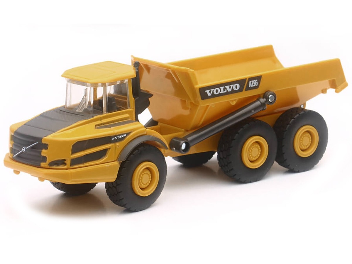 VOLVO A25G DUMP TRUCK YELLOW DIECAST MODEL BY NEW RAY 32103 | eBay