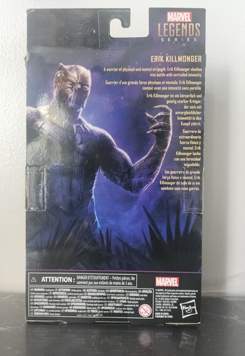 Marvel Legends Legacy Series Black Panther ERIK KILLMONGER Figure - Picture 2 of 2