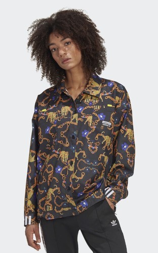 Adidas x Her Studio London Jacket Leopard Floral Women's Sz M GD4274 MSRP  150.00 | eBay