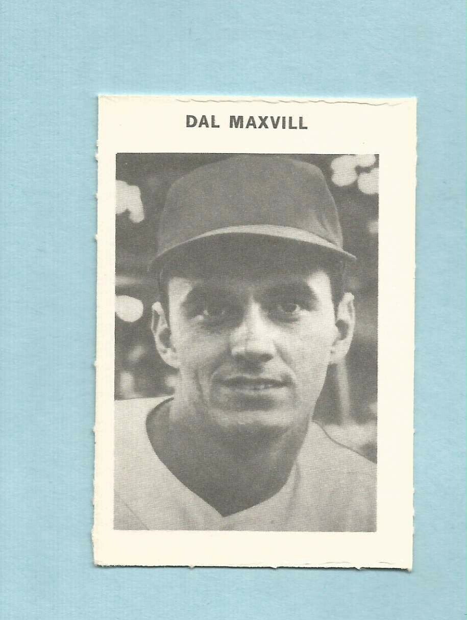 1969 Milton Bradley Baseball Dal Maxvill St Louis Cardinals NM/MT