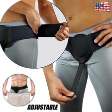 Single Hernia Support Belt Inguinal Groin Hernia Pain Relief Truss Brace Men
