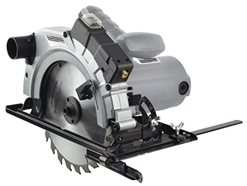 Brüder Mannesmann Werkzeuge M12797 Circular Saw with Laser Grey (g1B)