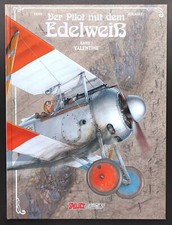 Der Pilot mit dem Edelweiß Band 1 Valentine HC Flieger Abenteuer Comic Salleck
