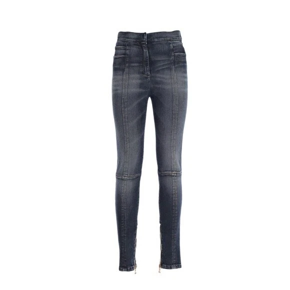 Balmain — BALMAIN**Faded High Waist Skinny Jeans**US 0 $1000