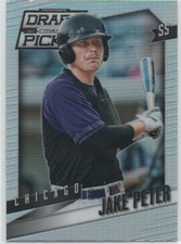 2014 Prizm Perennial Draft Picks PRIZM #27 Jake Peter Chicago Whitesoxs RC 14