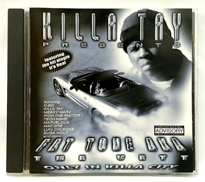 CD) Killa Tay Presents Fat Tone – Only In Killa City, US OG Press