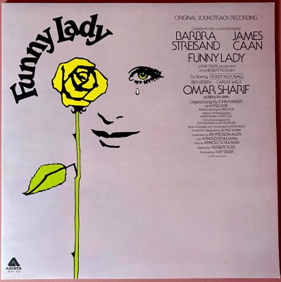 Funny Lady ORIGINAL UK Vinyl LP + Booking Form Barbra Streisand Fred Ebb Kander