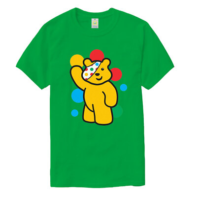 T-shirt Kids Pudsey Bear - Charity Children In Need - Maglietta Regalo Unisex