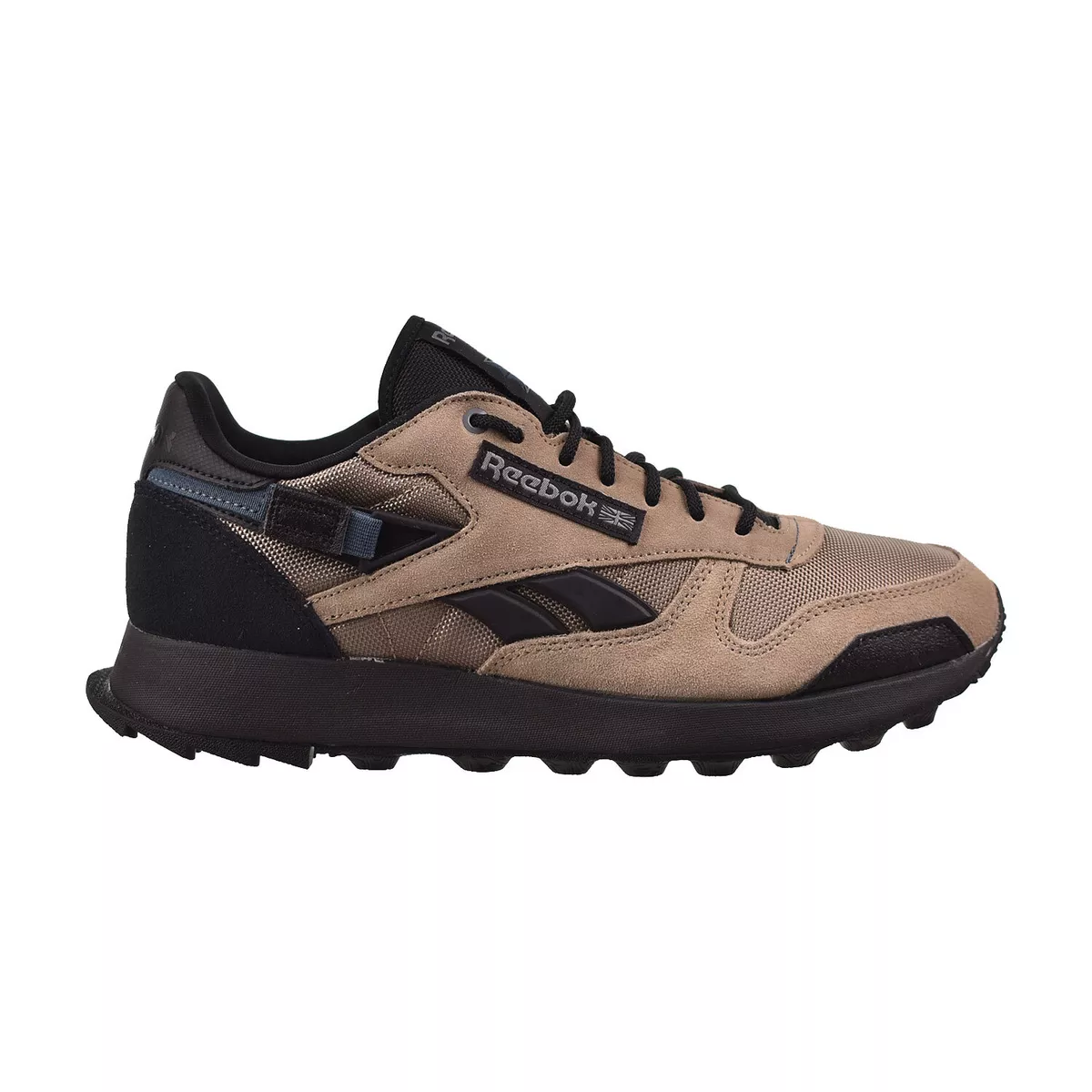 Reebok Classic Leather Men s Shoes Boulder Beige Hoops Blue Core
